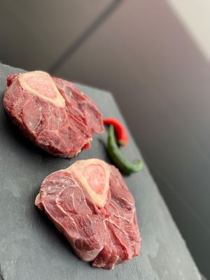 Rasol manzat  Angus ( osso bucco). 