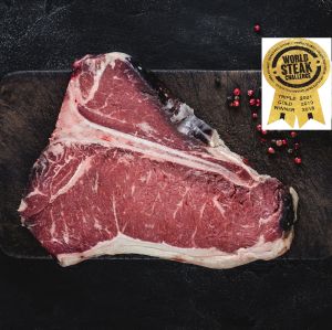 porterhous beef choco, vita crescuta cu iarba si ciocolata